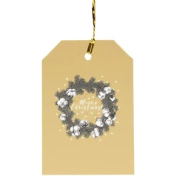 Étiquette cadeau Noël x6-Gifi Best