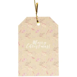 Étiquette cadeau Noël x6-Gifi Best