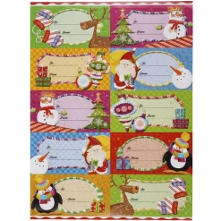 Étiquette pailletée papier cadeau x10-Gifi Sale