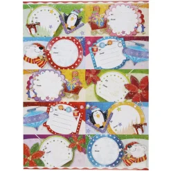 Étiquette pailletée papier cadeau x10-Gifi Sale