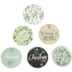 Étiquette pour cadeau de Noël x6-Gifi New