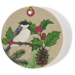 Étiquette pour Paquet cadeau enfant motifs Boule de Noël x6-Gifi Outlet