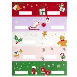 Étiquette pour paquet cadeau Noël enfant 10 pièces-Gifi Discount