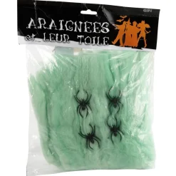 Toile Halloween avec araignée x4-Gifi Best
