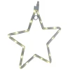 Étoile lumineuse 20 microLED blanc chaud 2 modes-Gifi Clearance
