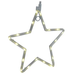 Étoile lumineuse 20 microLED blanc chaud 2 modes-Gifi Clearance