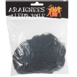 Toile noire avec 4 araignées-Gifi New