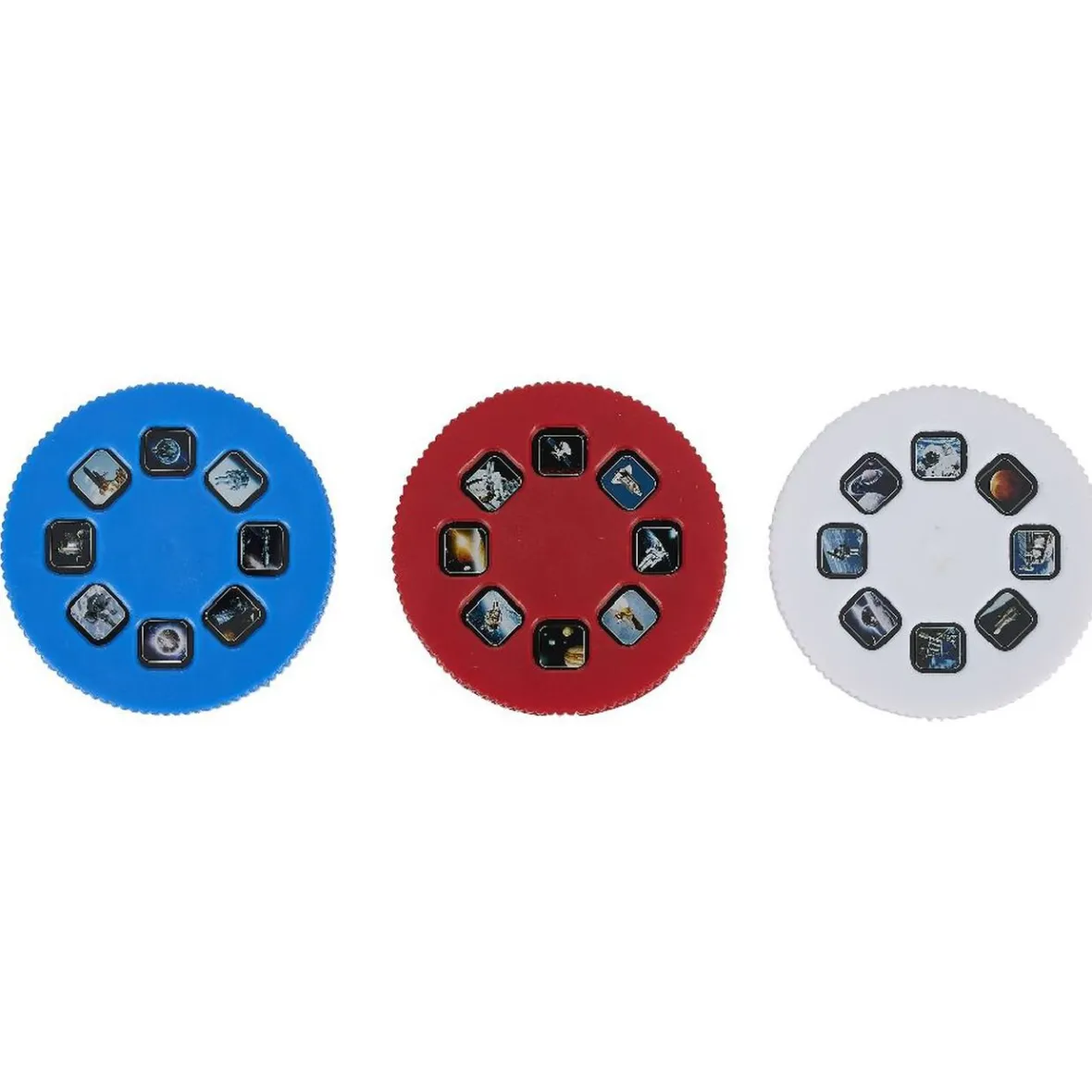 Torche projecteur à piles thème espace-Gifi