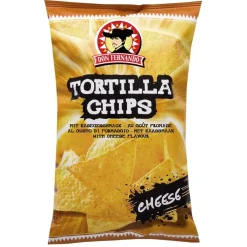 Tortillas chips au maïs goût fromage 200g-Gifi Online