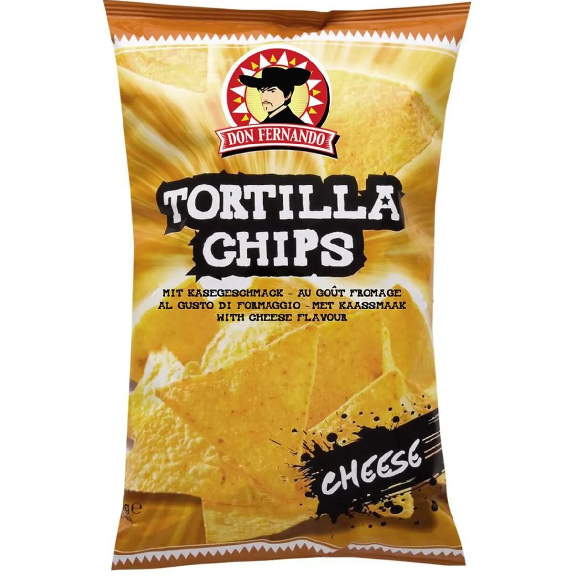 Tortillas chips au maïs goût fromage 200g-Gifi Online