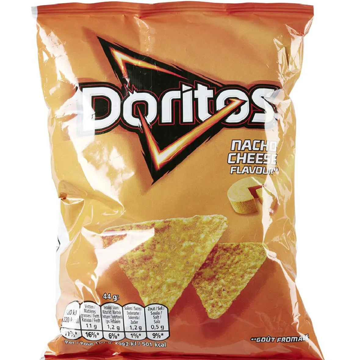 Tortillas Doritos Natcho cheese goût fromage 44g-Gifi Best