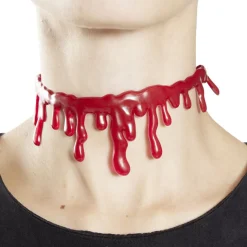 Tour de cou ensanglanté Halloween adulte L44cm-Gifi Clearance