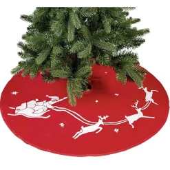 Tour de sapin en feutrine lumineux ø90 cm-Gifi Online