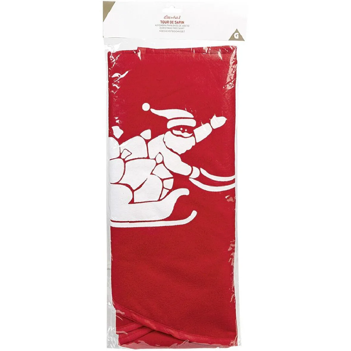 Tour de sapin en feutrine lumineux ø90 cm-Gifi Online