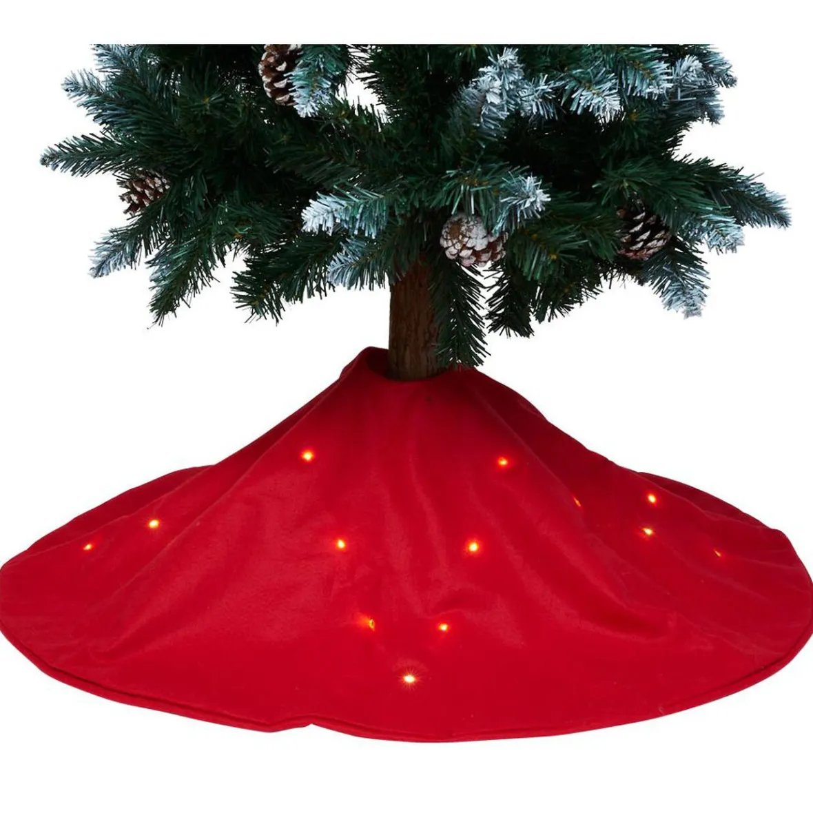 Tour de sapin lumineux 30 LED Ø95cm-Gifi Discount