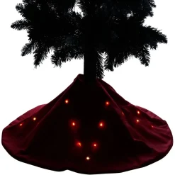 Tour de sapin lumineux 30 LED Ø95cm-Gifi Discount