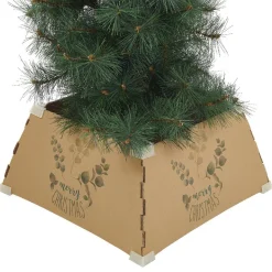 Tour de sapin motif végétal-Gifi Discount