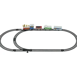 Train de Noël électrique 4 wagons-Gifi New