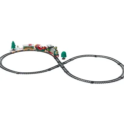 Train de Noël électrique animé-Gifi Hot