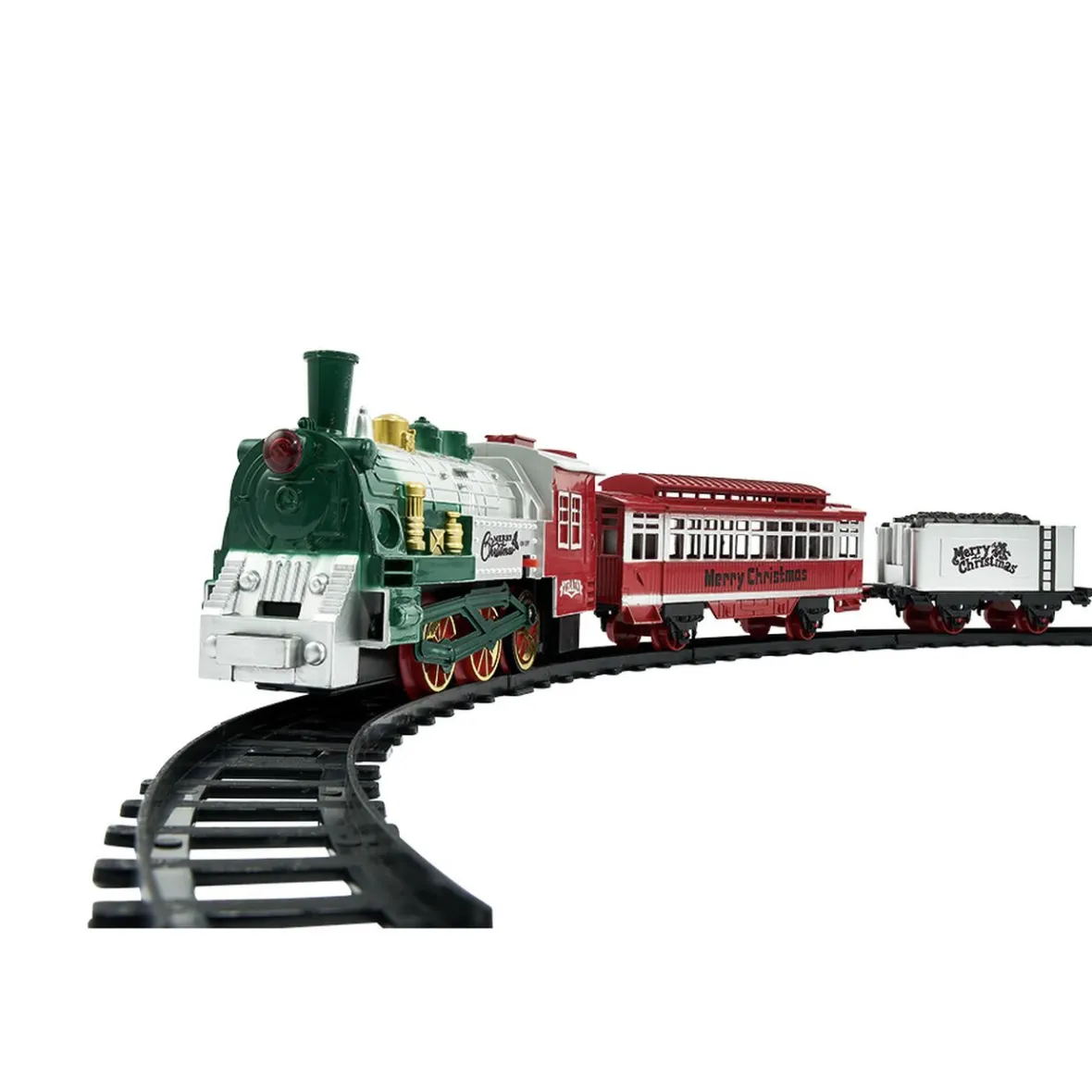 Train de Noël lumineux et musical sur rails Harvestown-Gifi Sale