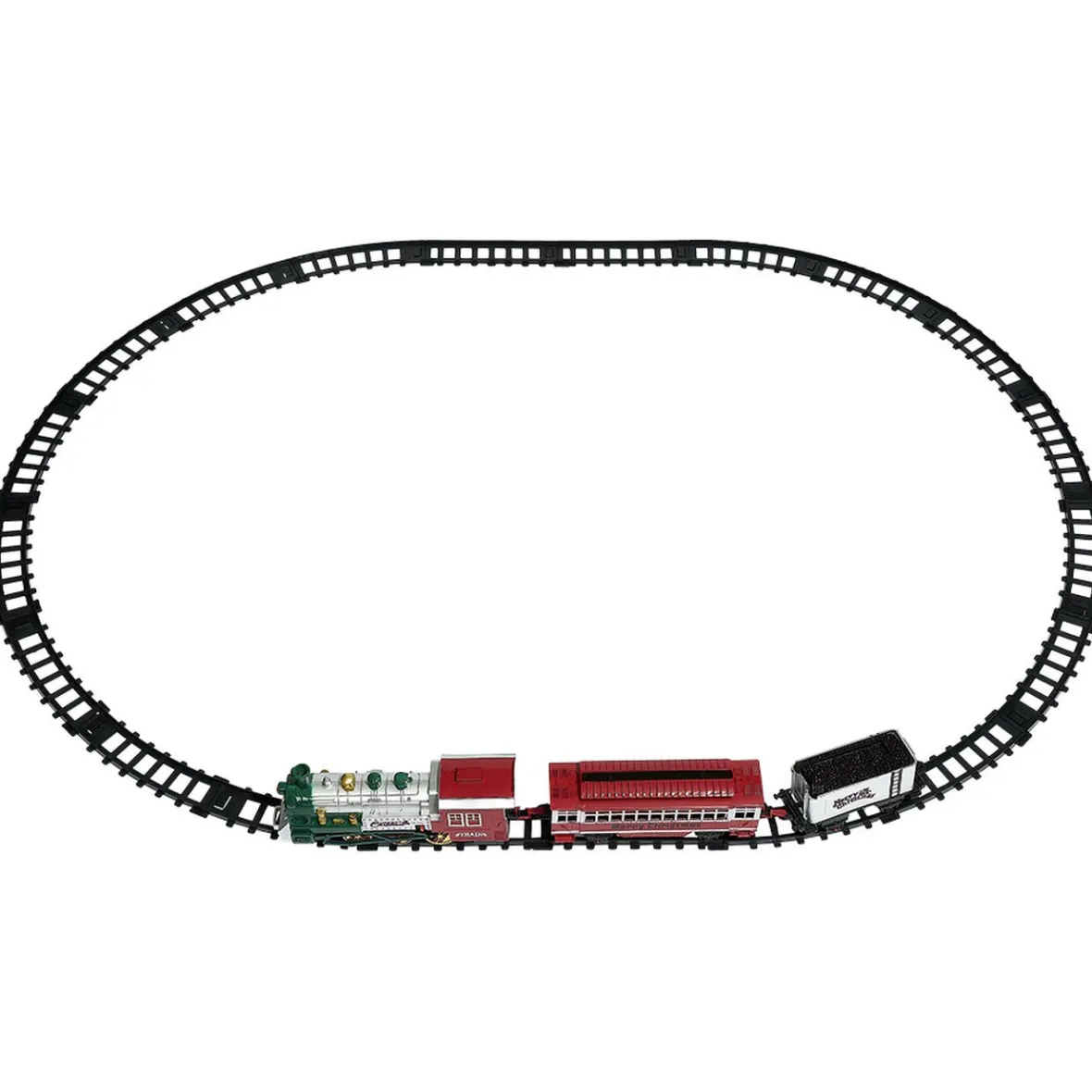 Train de Noël lumineux et musical sur rails Harvestown-Gifi Sale