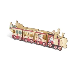 Train Disney Mickey en bois L38cm-Gifi Clearance