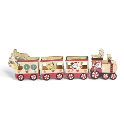 Train Disney Mickey en bois L38cm-Gifi Clearance
