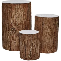 Tronc Arbre a poser marron polystyrène-Gifi Best