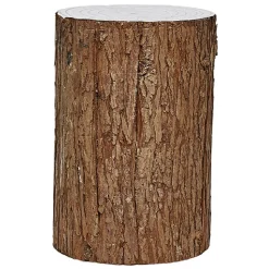 Tronc arbre mousse a poser marron-Gifi Discount