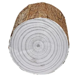 Tronc arbre mousse a poser marron-Gifi Discount