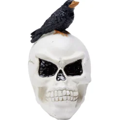 Tête de mort Halloween en polyrésine-Gifi New