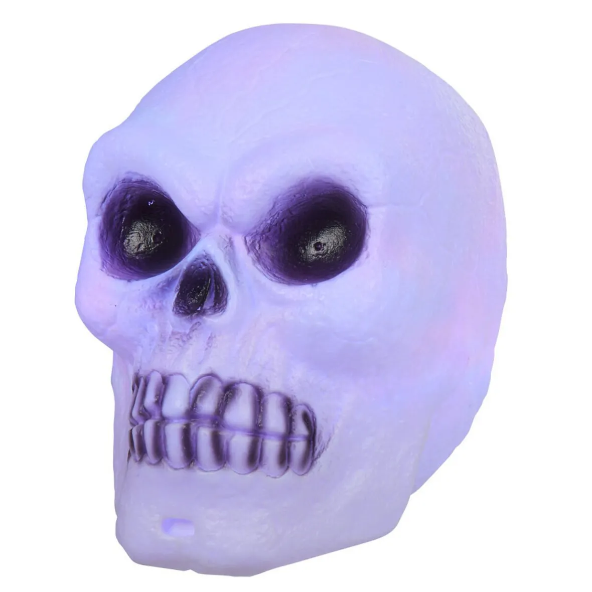 Tête de mort lumineuse et sonore-Gifi Discount