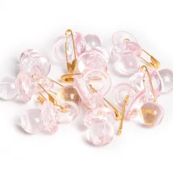 Tétine à épingler rose x10-Gifi