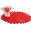 Tulle dragées rouge x20-Gifi Outlet
