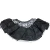 Tutu noir ceinture argentée Halloween femme-Gifi Clearance