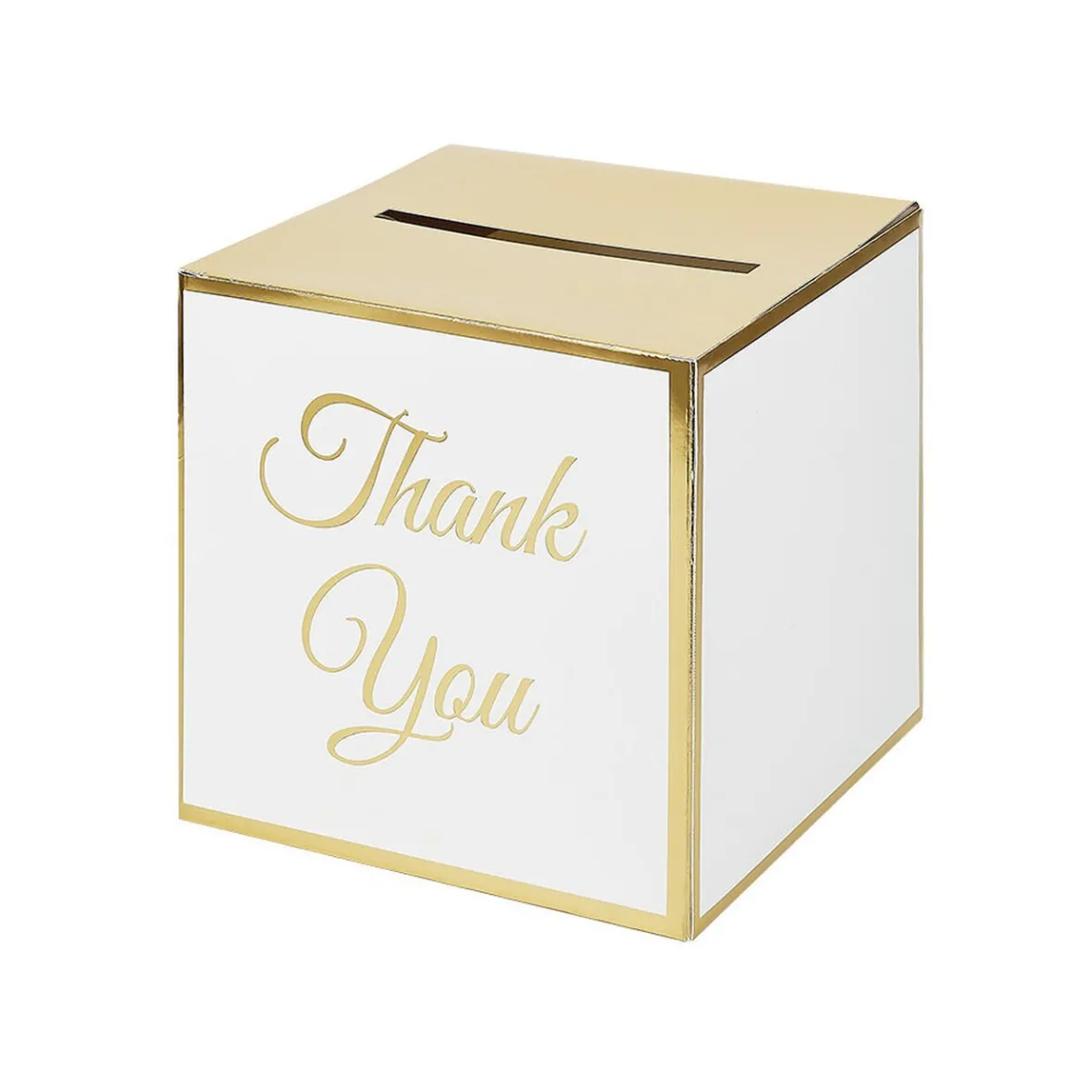 Urne à enveloppe Thank You 25x25cm-Gifi Clearance