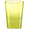 Verre en plastique jaune x 6-Gifi