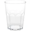 Verre plastique design facette transparent 40 cl-Gifi Sale