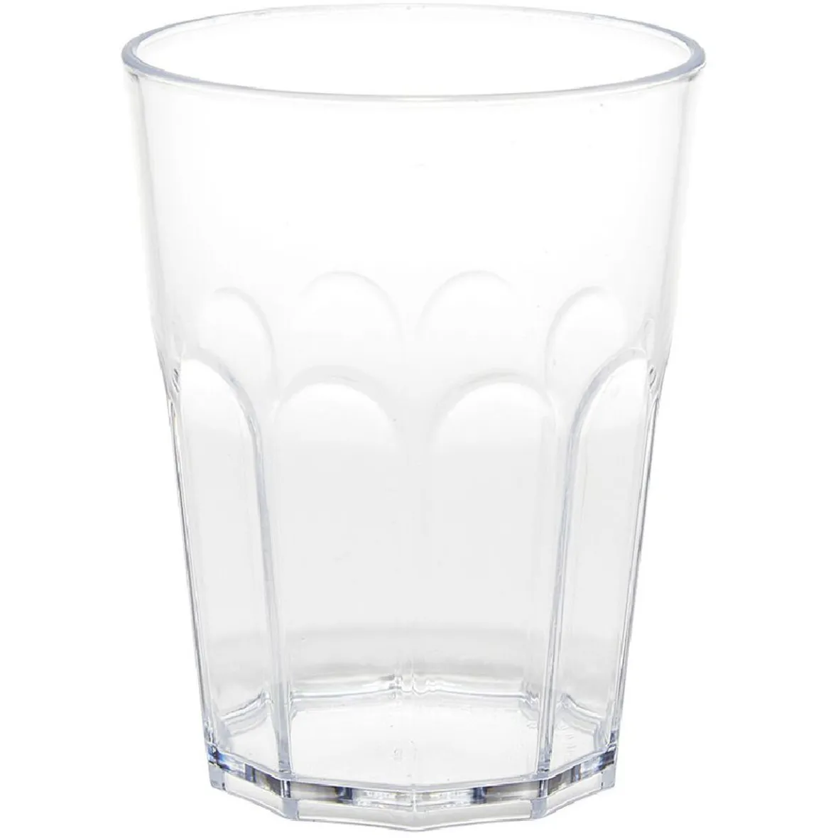 Verre plastique design facette transparent 40 cl-Gifi Sale
