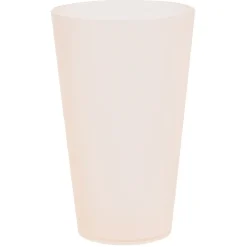 Verre réutilisable uni multicolore x12-Gifi Outlet