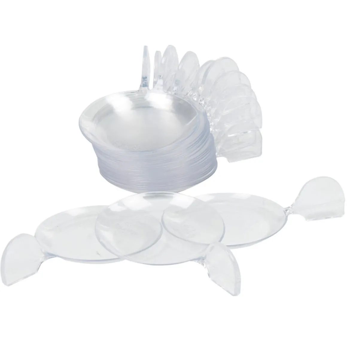 Verrine transparente forme poisson x24-Gifi Discount