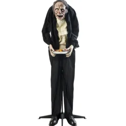 Vieil homme animé et sonore Halloween H153 cm-Gifi