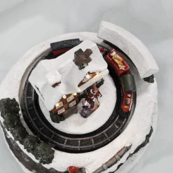 Village de Noël lumineux et animé 5 LED-Gifi New